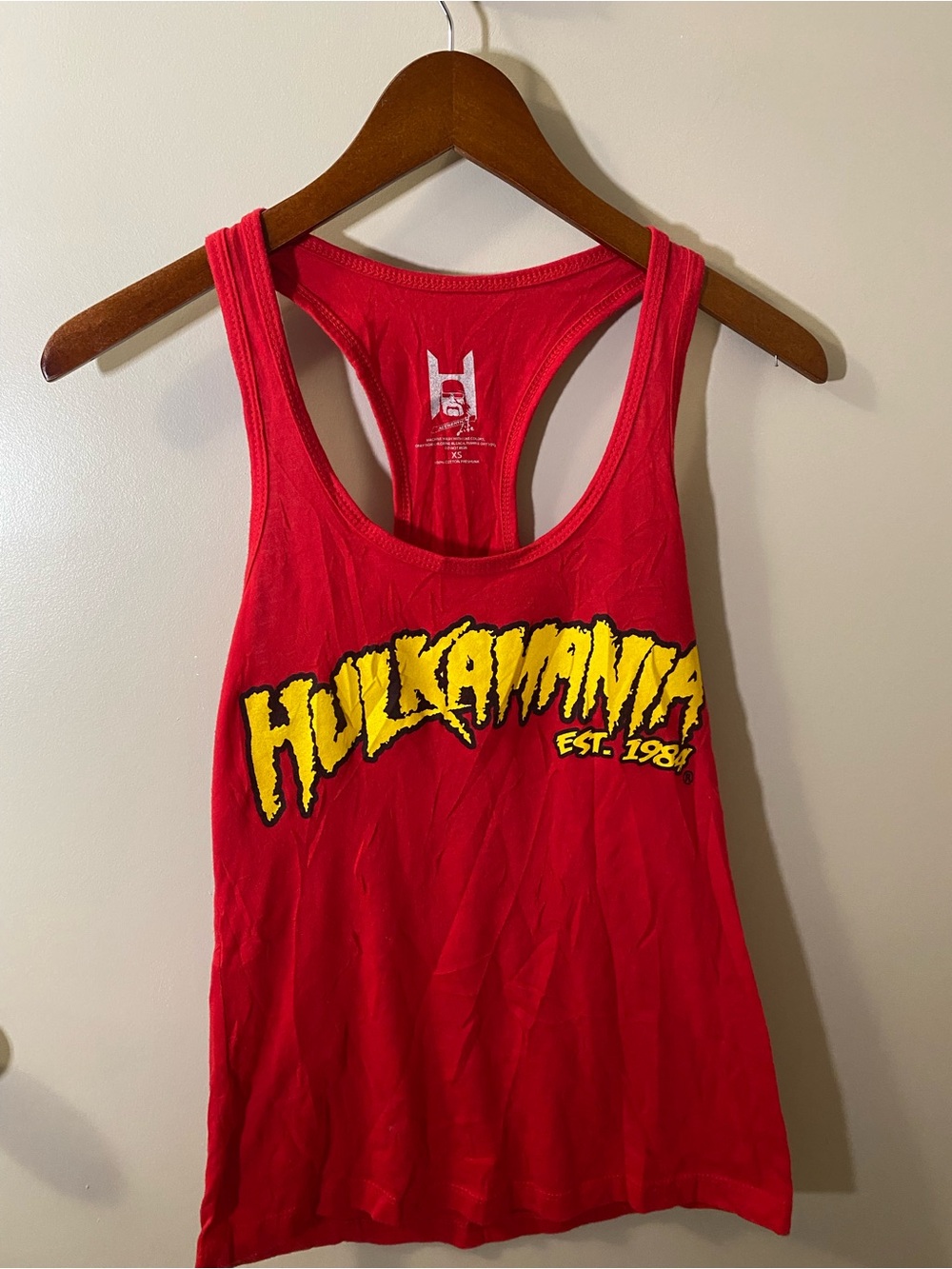Official Hulkamania Racerback Tank by Hulk Hogan